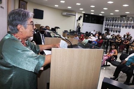 maria 3 Câmara entrega o Título de Cidadã Honorária de São Lourenço a Maria Lúcia Resende Garcia