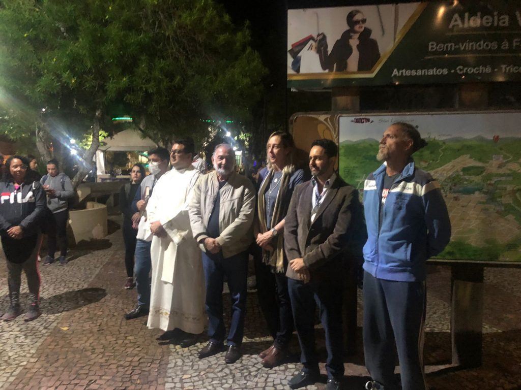 leandro 3 1 Escultura de Nhá Chica é inaugurada na Praça João Lage