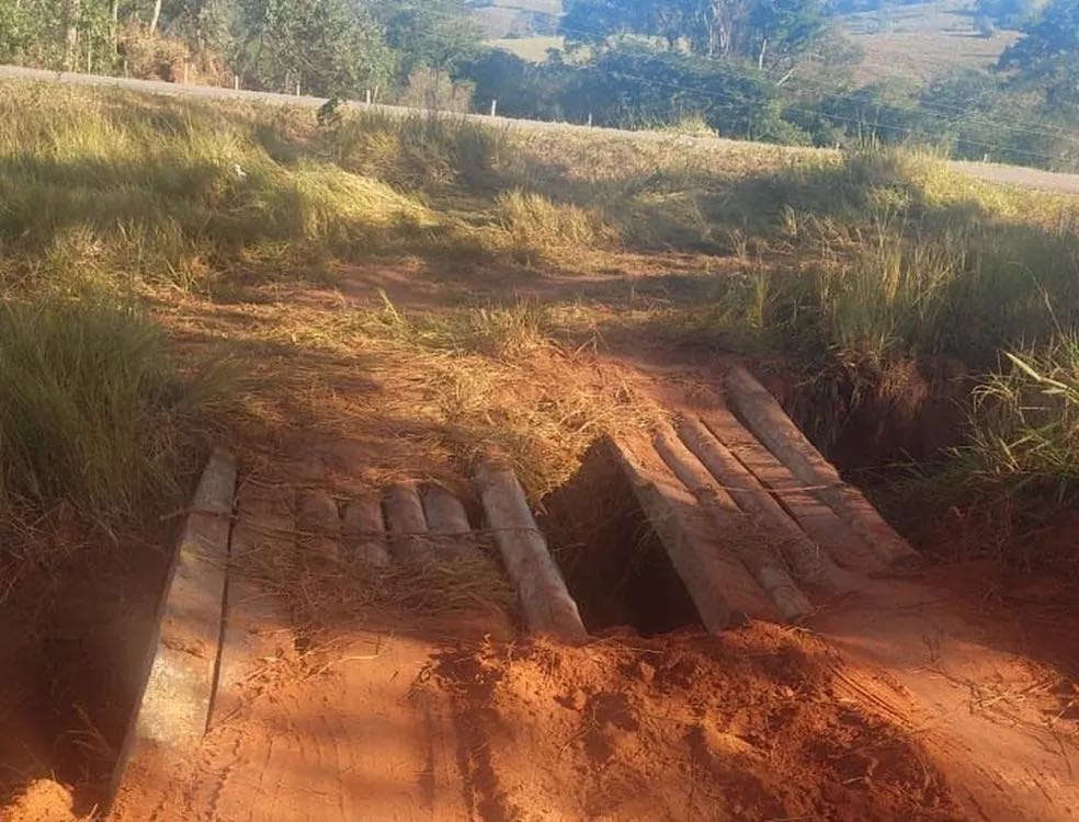 ponte baependi Polícia Militar impede furto de gado em Baependi