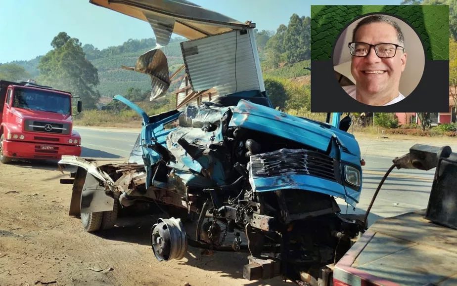 def publico Defensor público de Itamonte morre em acidente entre ônibus e caminhão