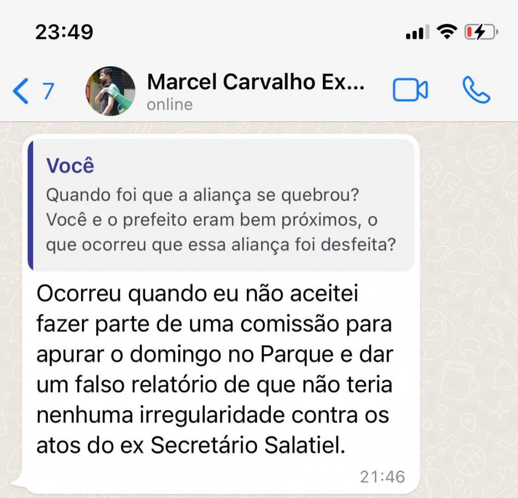 marcel 21 Marcel Carvalho concede entrevista ao SLJORNAL