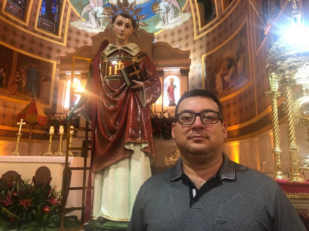 pe lucas festa capa Padre Lucas convoca os fiéis para as comemorações de São Lourenço Padroeiro
