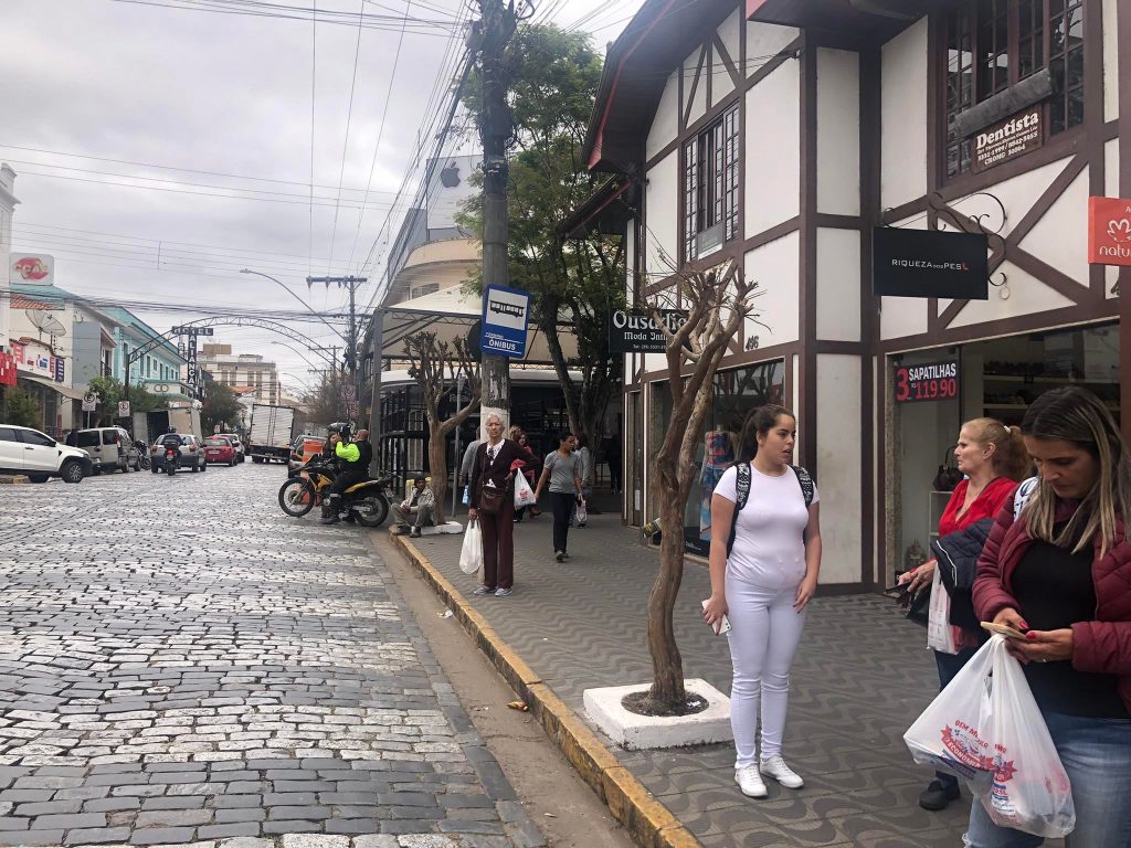 ponto oni Alteração do ponto de ônibus da Igreja Matriz no dia 07/09