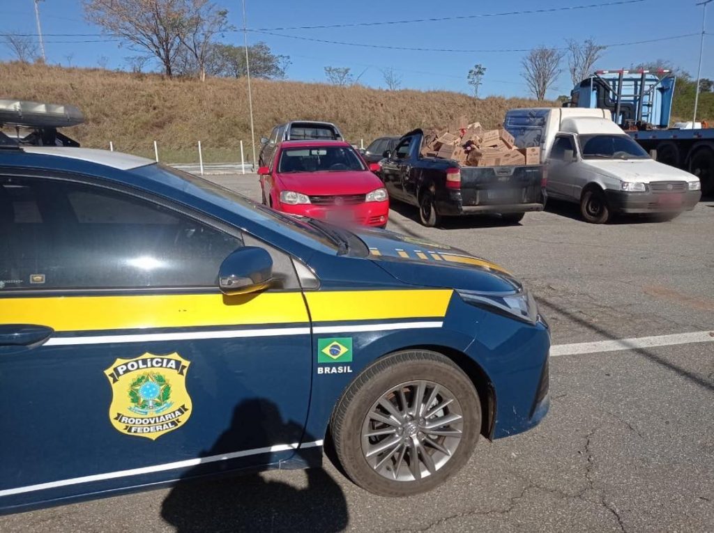 prf Saqueadores de carga são presos