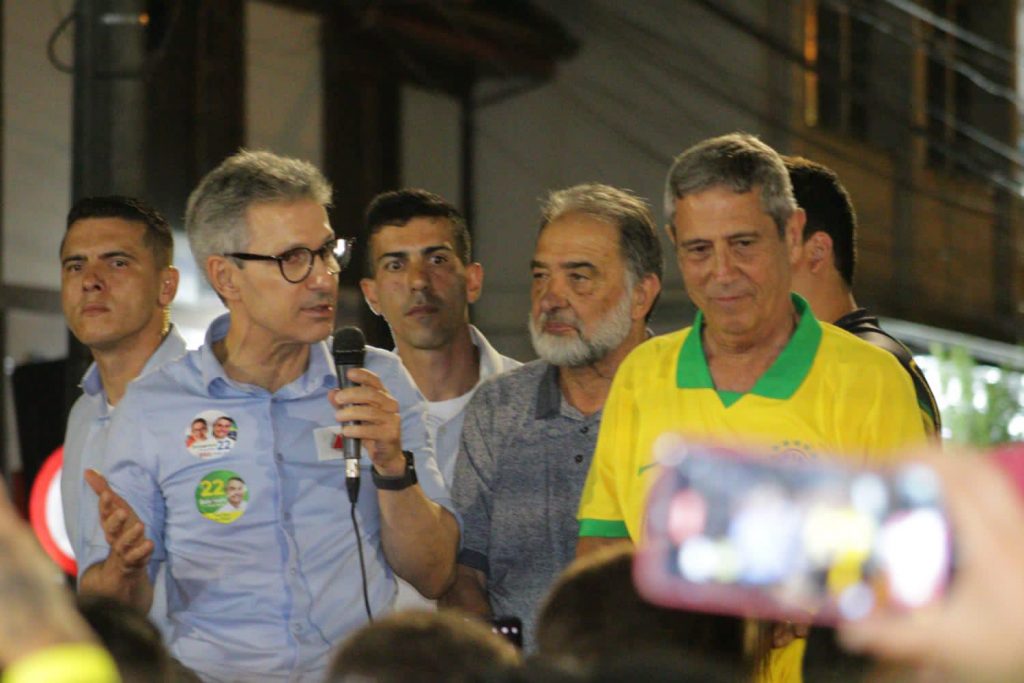 braga General Braga Netto, vice de Bolsonaro, e o Governador Romeu Zema visitam São Lourenço