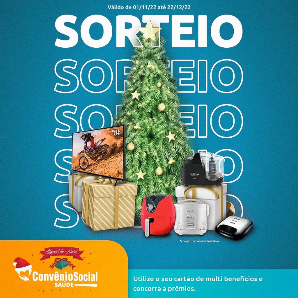 convenio Convênio Social Saúde promove sorteio de Natal para os clientes