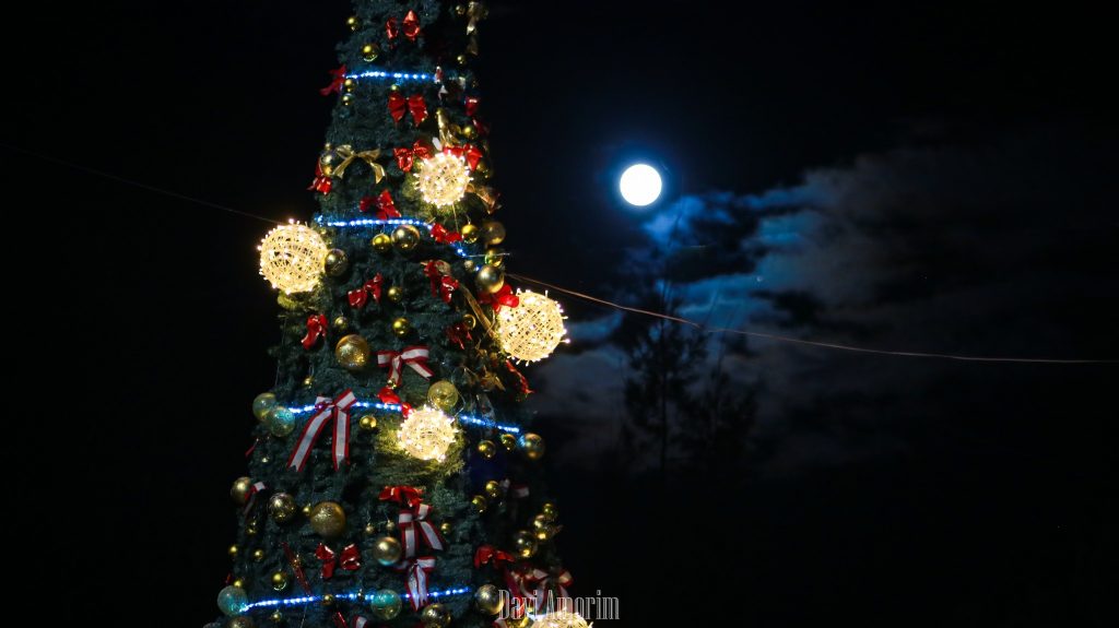 nat capa São Lourenço já está toda iluminada para o 5º Natal das Águas 2022