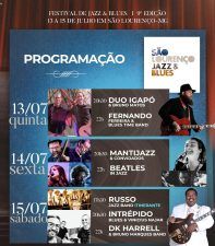 jazz ok São Lourenço terá festival de Jazz e Blues em julho