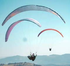 Campeonato nacional de parapente em São Lourenço