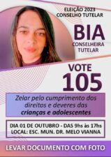 Bia conselho Saiba quem são os 8 candidatos que disputam vagas para Conselheiros Tutelares em São Lourenço