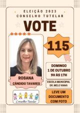 Rosana Conselho Saiba quem são os 8 candidatos que disputam vagas para Conselheiros Tutelares em São Lourenço