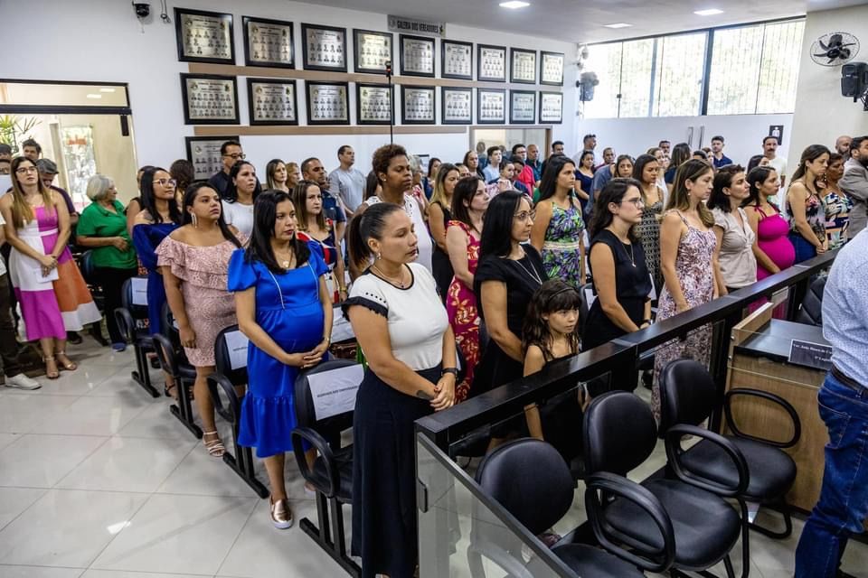 IMG 4819 1 64 concursados da Prefeitura de São Lourenço tomaram posse