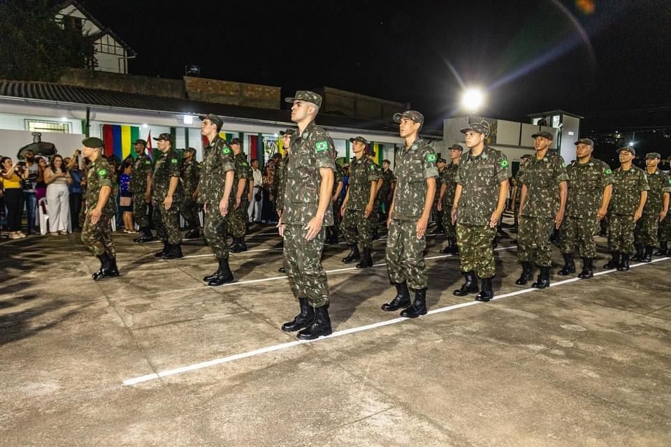 IMG 5341 Tiro de Guerra recebe 50 novos atiradores em São Lourenço