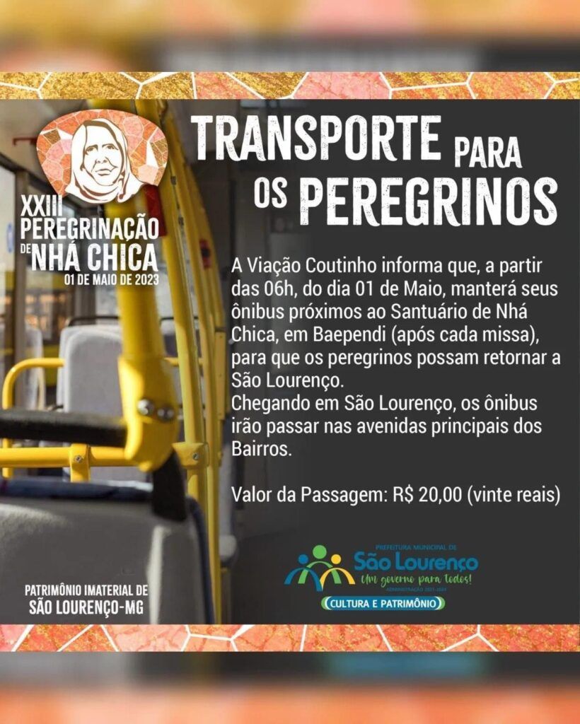 c80f2bdf dfb5 4a5d b6a8 791398efa63c Peregrinação de Nhá Chica começa hoje a noite