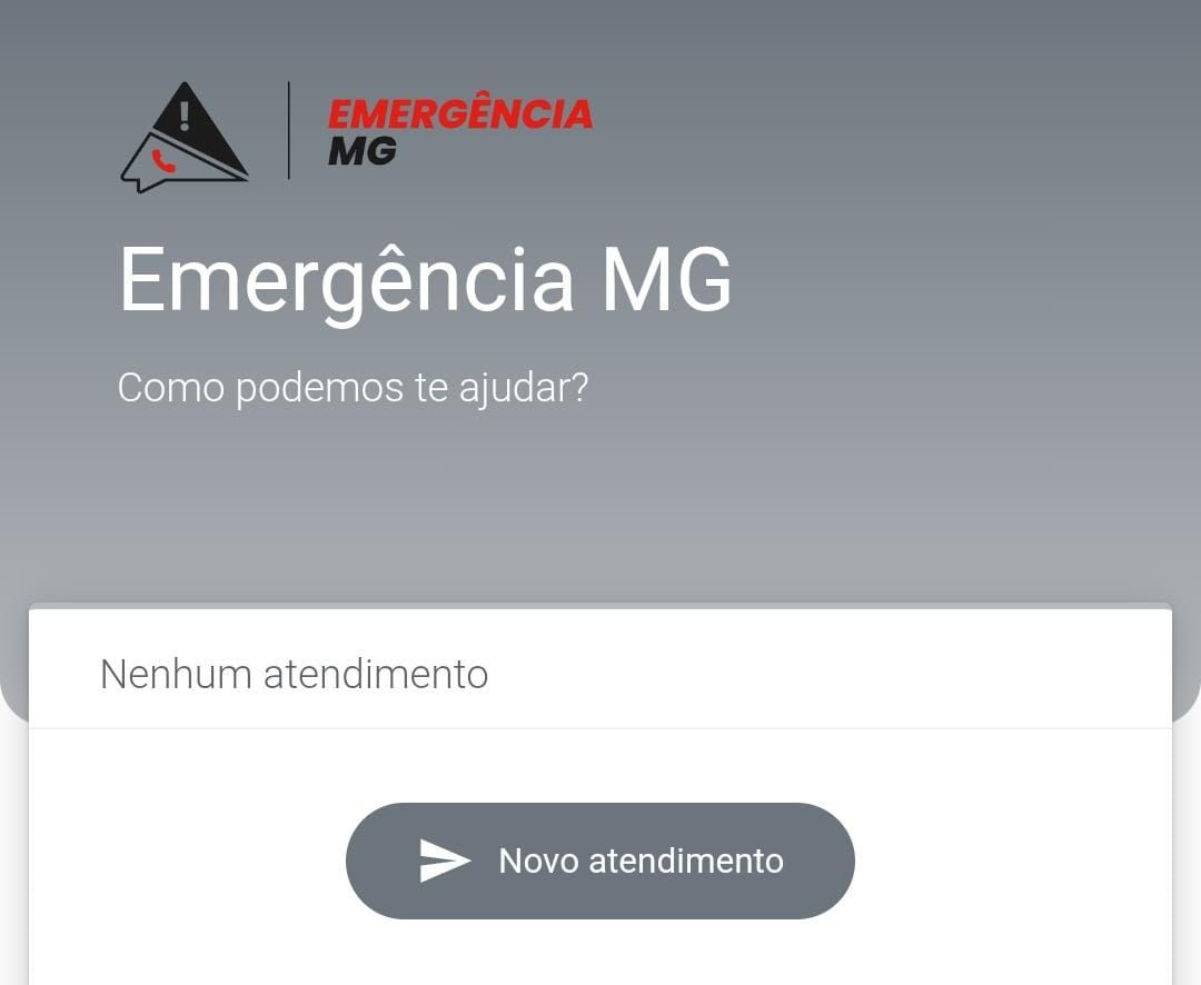 Emergência MG: Novo canal digital para acionamento das Forças de ...