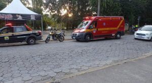Imagem do WhatsApp de 2025 05 09 as 19.48.28 7cead6b8 Motociclista fica ferido em colisão com carro próximo a Aldeia Vila Verde