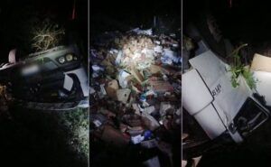 Caminhoneiro morre após caminhão com carga de morangos cair em ribanceira na BR-459, em Itajubá 1 WhatsApp Image 2025 10 29 at 10.00.38 Caminhoneiro morre após caminhão com carga de morangos cair em ribanceira na BR-459, em Itajubá