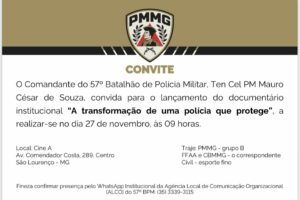 57º BPM lança documentário institucional sobre a transformação da Polícia Militar de Minas Gerais 1 WhatsApp Image 2025 11 25 at 10.48.36 57º BPM lança documentário institucional sobre a transformação da Polícia Militar de Minas Gerais