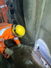 WhatsApp Image 2026 03 16 at 20.12.02 Corpo de Bombeiros de São Lourenço resgata gato preso em cano no bairro Carioca