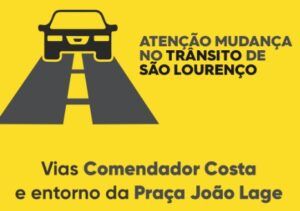 Trânsito em São Lourenço volta ao percurso original na região central 1 WhatsApp Image 2026 03 25 at 09.08.16 Trânsito em São Lourenço volta ao percurso original na região central