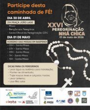 WhatsApp Image 2026 04 08 at 09.42.08 Fé e tradição marcam a XXVI Peregrinação de Nhá Chica