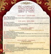 Novena e festa de São Lourenço Mártir celebra fé, tradição e cultura entre os dias 31 de julho e 10 de agosto 2 WhatsApp Image 2026 07 31 at 20.25.05 1 Novena e festa de São Lourenço Mártir celebra fé, tradição e cultura entre os dias 31 de julho e 10 de agosto