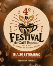 festival do cafe especial de carmo de minas 2026 cartaz Festival do Café Especial de Carmo de Minas chega à 4ª edição