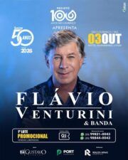 images Flávio Venturini celebra 50 anos de carreira com show especial em São Lourenço